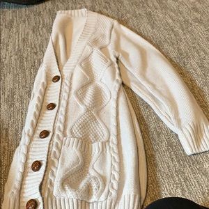 Gray Cardigan (long)